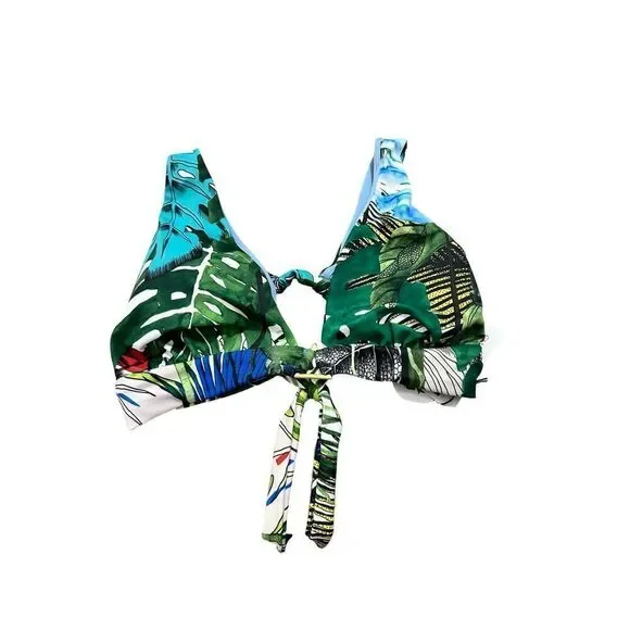 Swiminista x Christian Lacroix Cheer Top in Jardin Exo'Chic Print XS - Picture 2 of 5